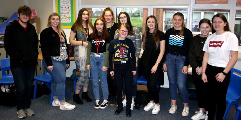 Wellbeing ambassadors at De Aston School