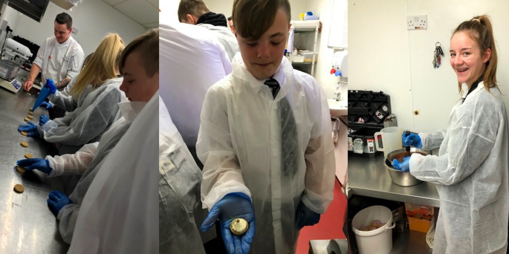 De Aston food tech students