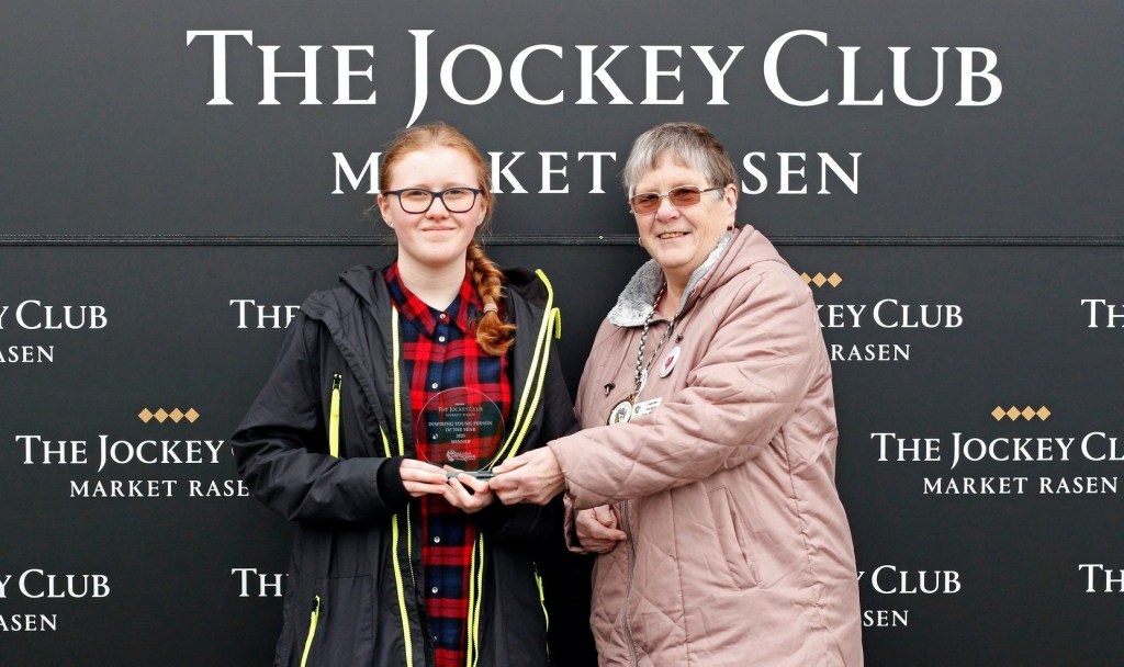 ‘Inspiring Young Person of the Year’ award winner Abigail Mansfield.